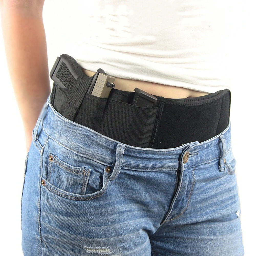 Tactical belly banda concealed carry Gun holster universal pistol holster gird s5 