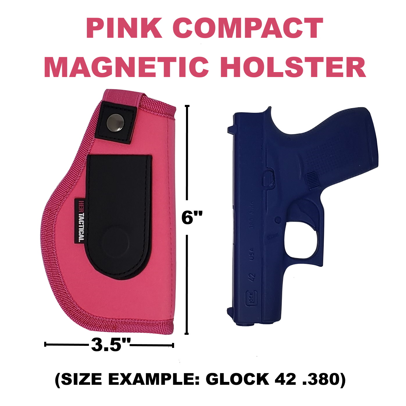 Pink IWB Gun Holster for Women - You'll Forget You're Wearing It