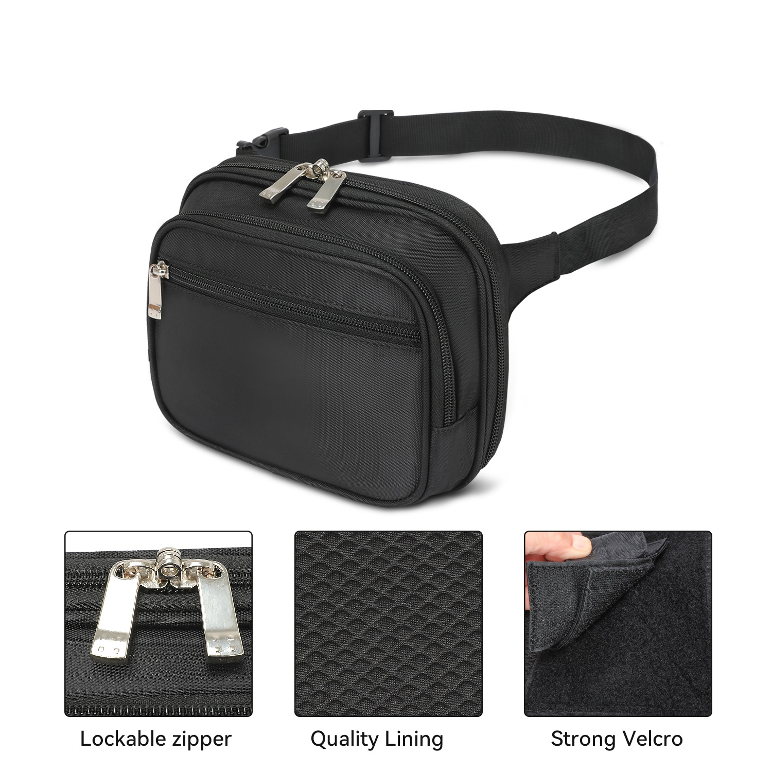 HER TACTICAL Concealed Carry Fanny Pack for Compact Gun ⋆ Her