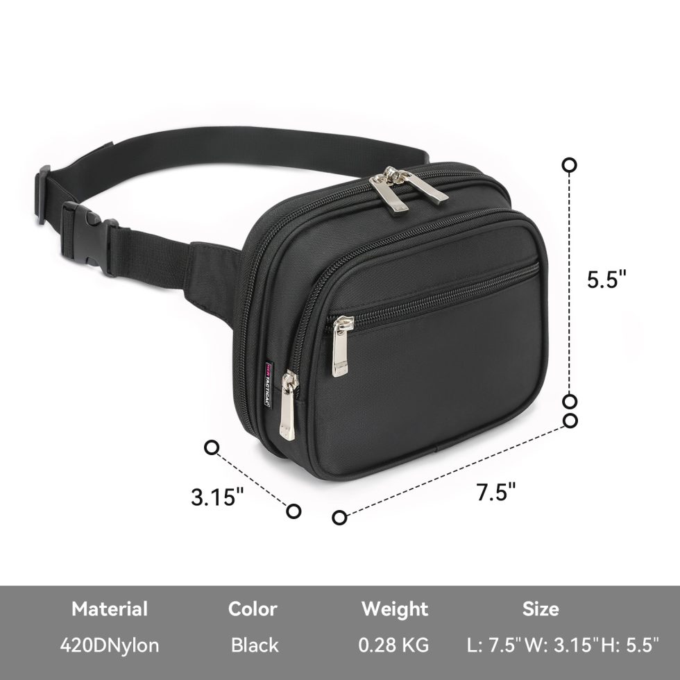 HER TACTICAL Concealed Carry Fanny Pack for Compact Gun ⋆ Her Tactical