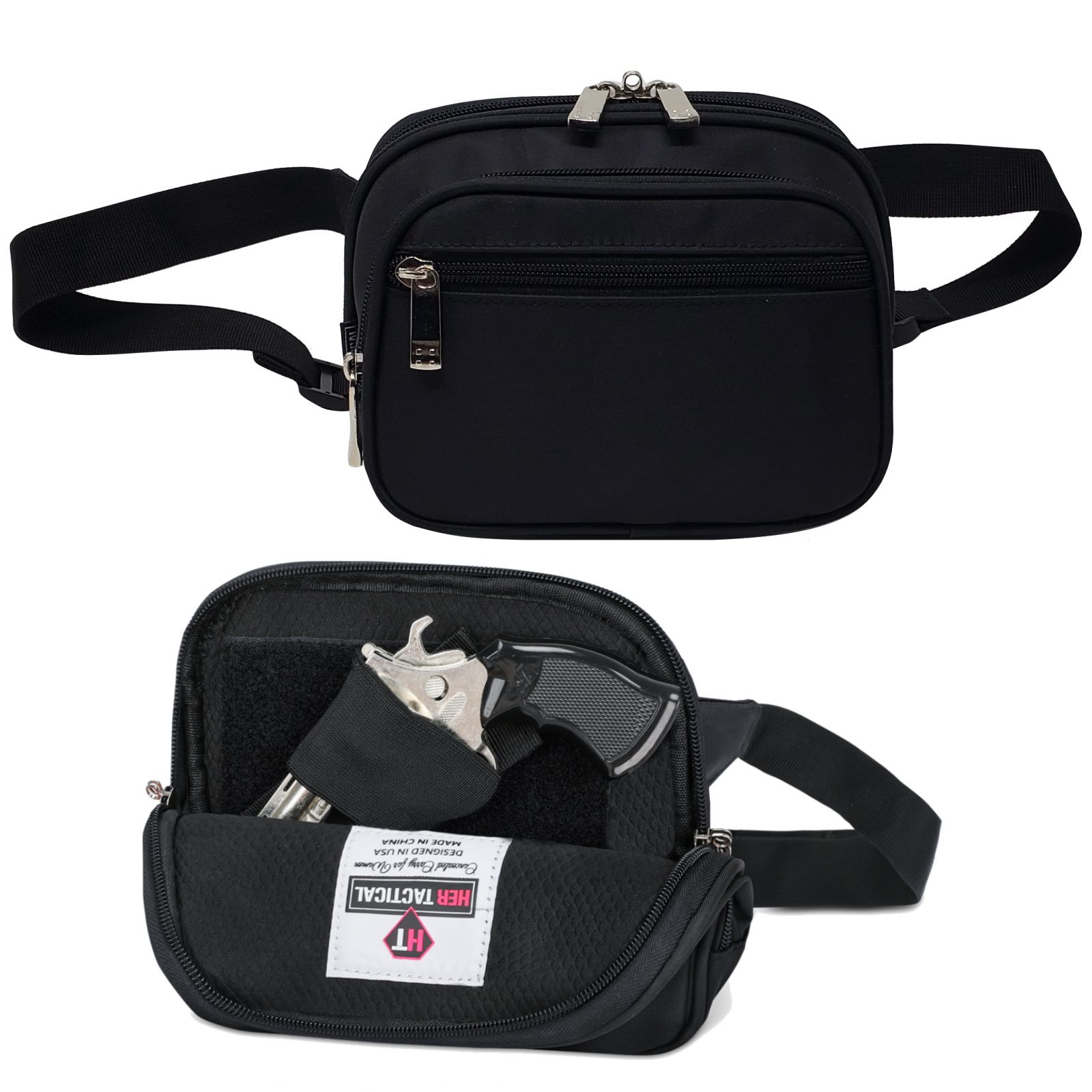 HER TACTICAL Concealed Carry Fanny Pack for Compact Gun ⋆ Her