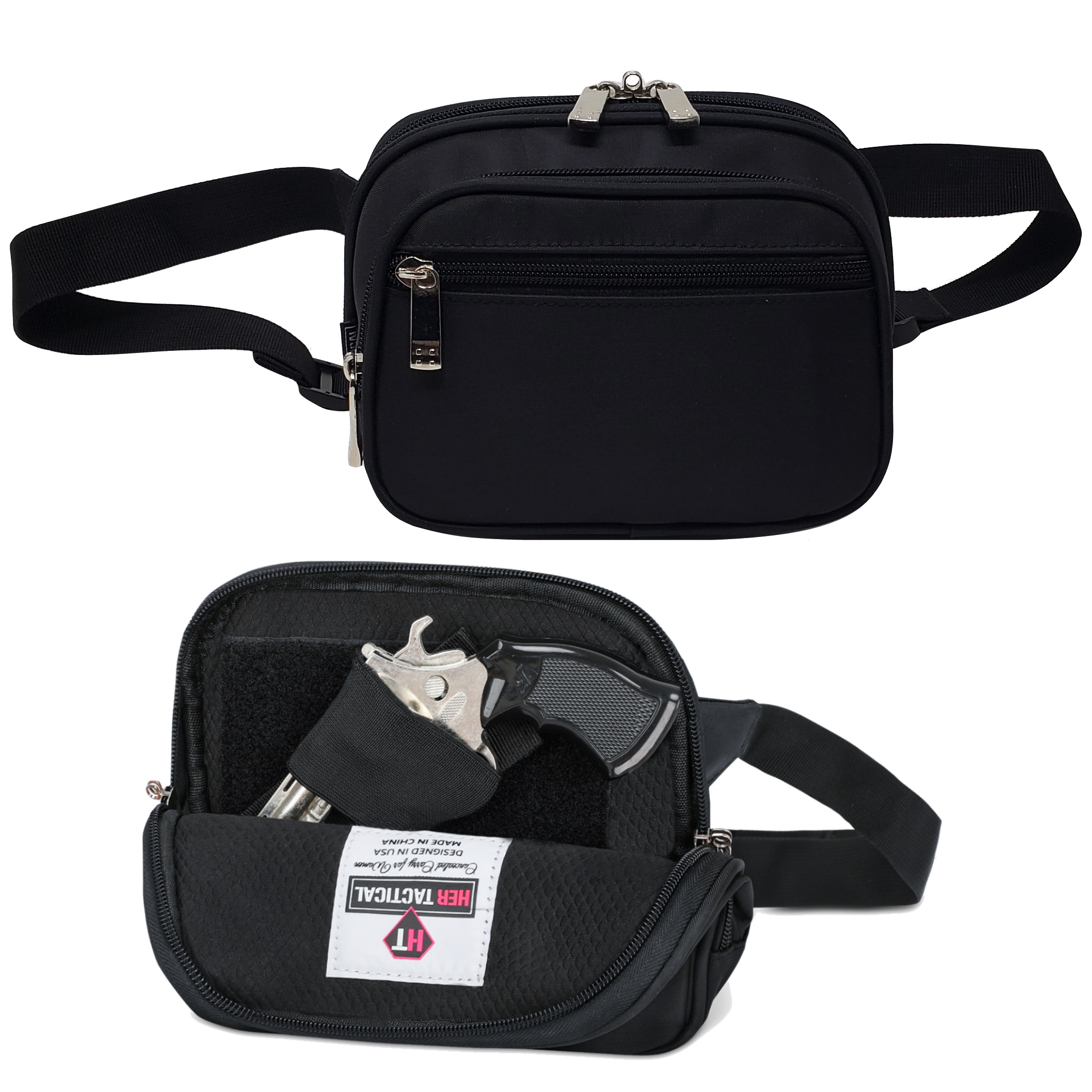 HER TACTICAL Concealed Carry Fanny Pack for Compact Gun ⋆ Her Tactical