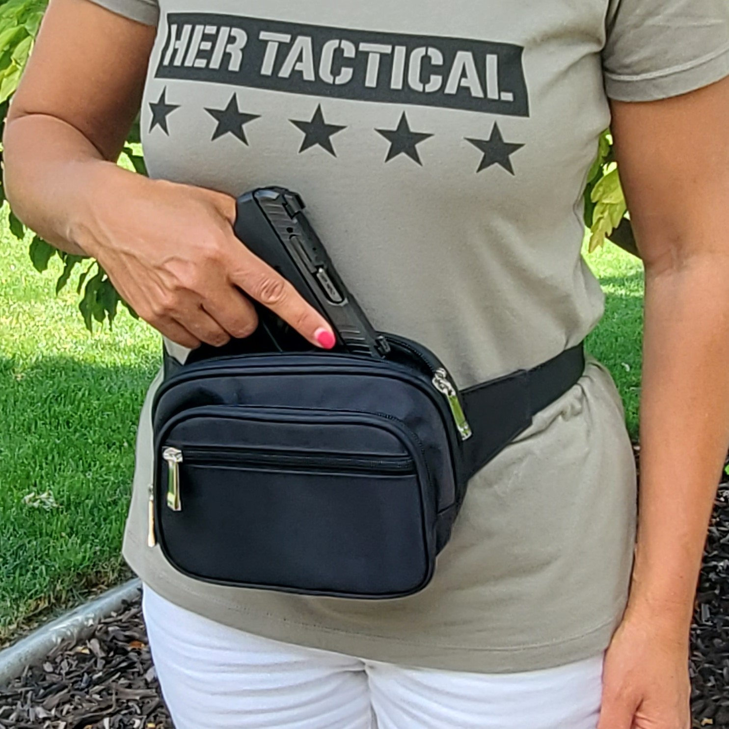 HER TACTICAL Concealed Carry Fanny Pack For Compact Gun ⋆, 56% OFF