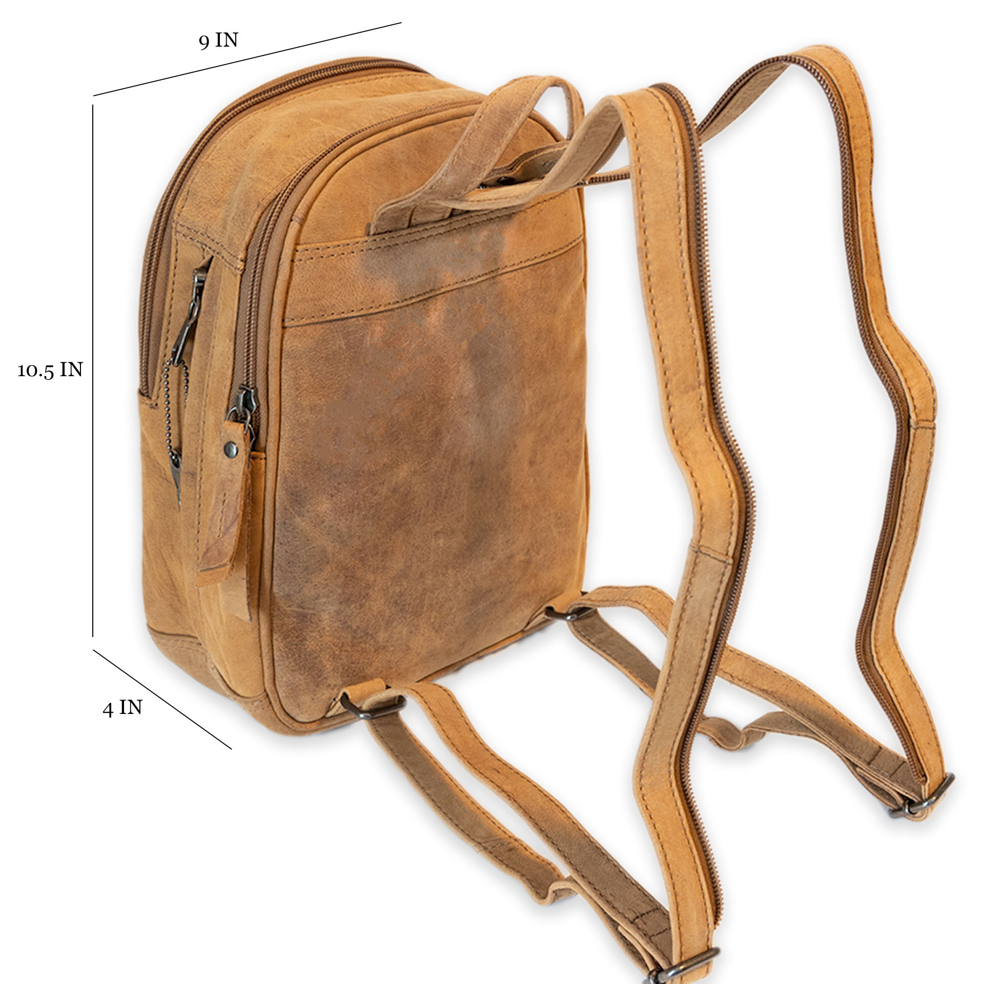 Daisy - Concealed Carry Leather Backpack ⋆ Her Tactical