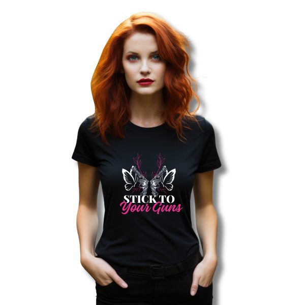 Stick To Your Guns - Ladies Boyfriend Tee