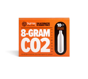 BYRNA 10CT 8 Gram CO2 Cylinders