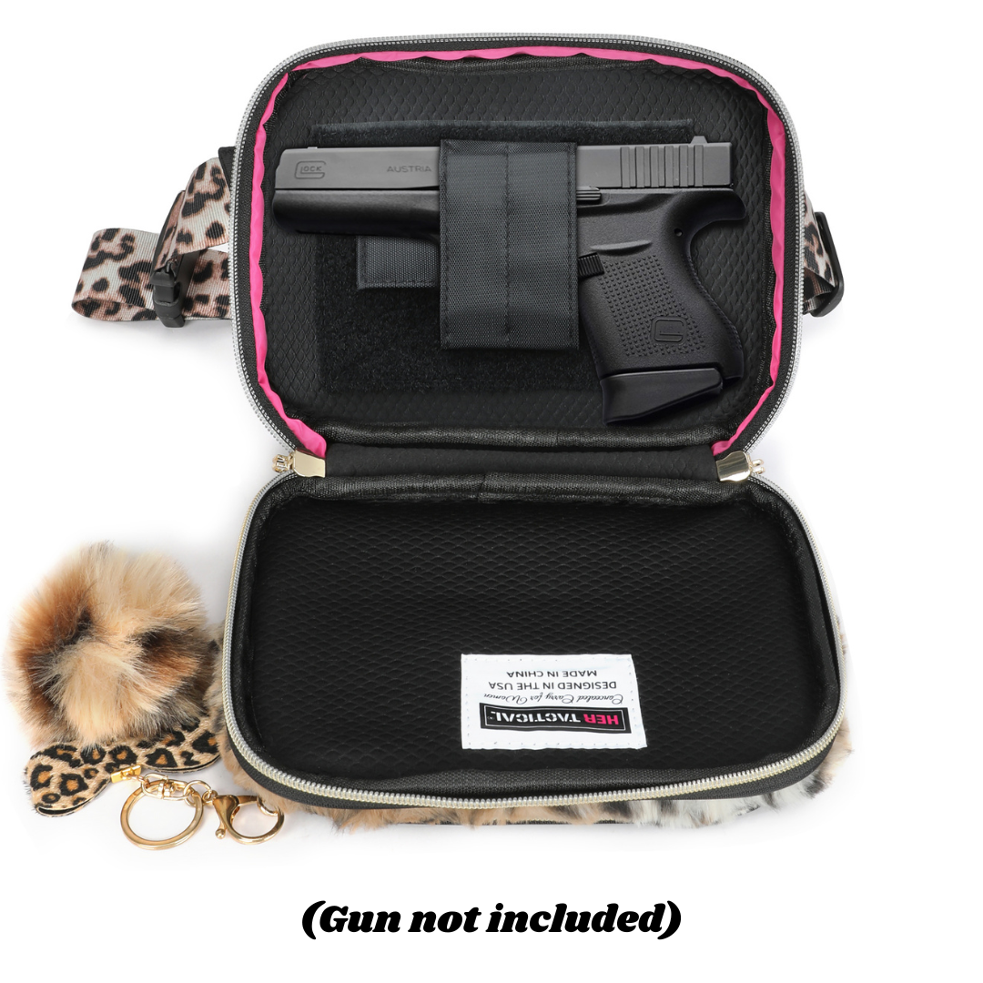 Concealed Carry Fanny Pack - Leopard Fur - Image 8